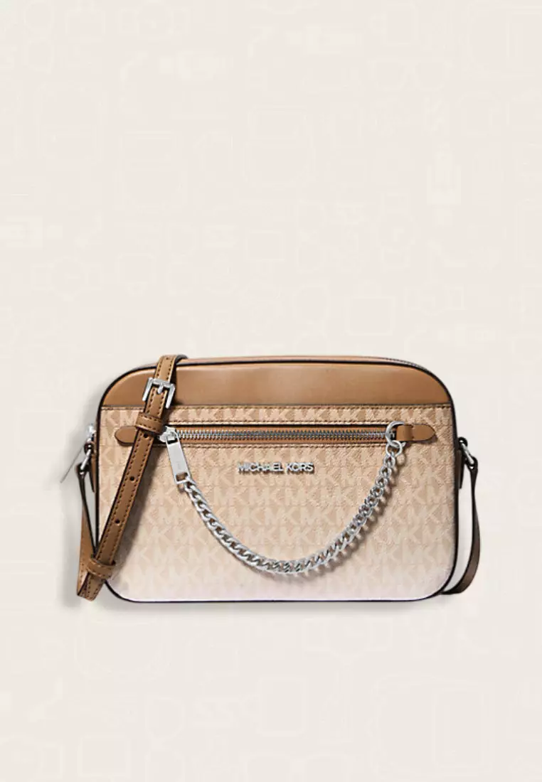 Michael Kors Jet Set Large Ombré Signature Logo Crossbody Body Husk