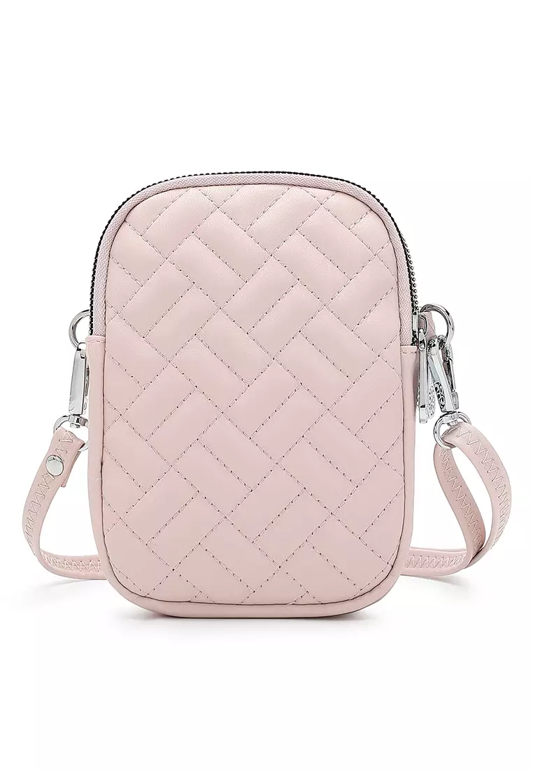 Women's Shoulder Sling Bag / Sling Purse - Pink