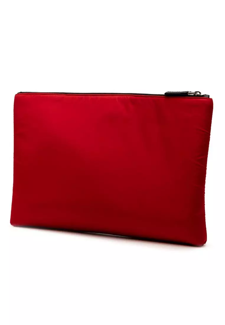 Pre-Loved Prada Tessuto Soft Zip Clutch