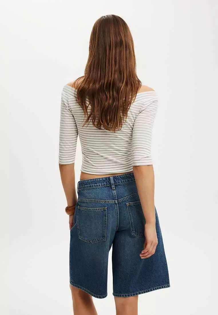 Baggy Denim Shorts