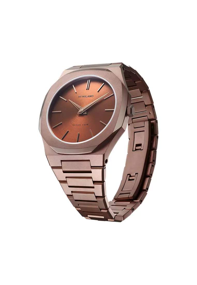 D1 Milano Ultra Thin Bracelet 40mm - Chocolate D1-UTBJ10