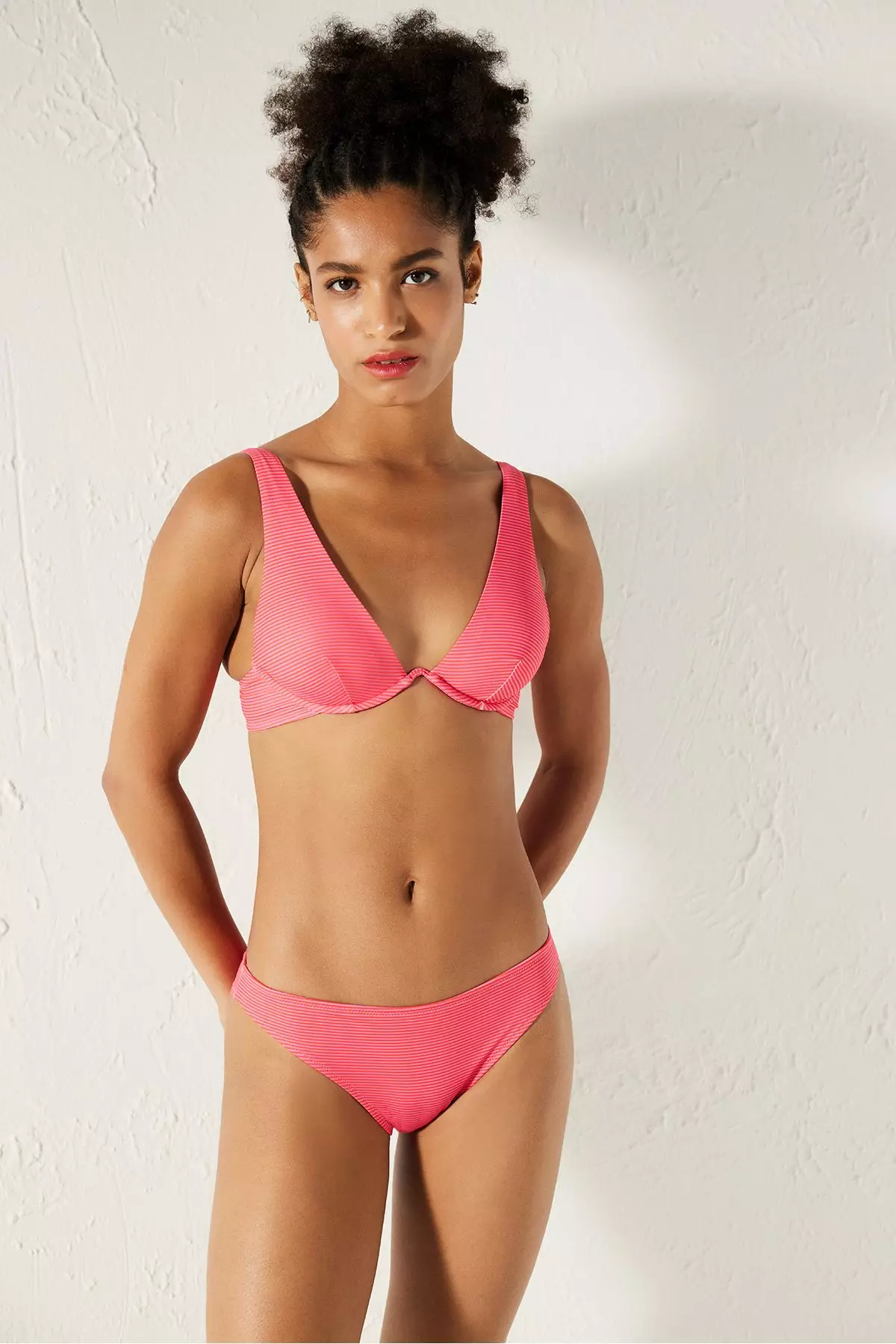 Rancho Striped Underwire Bikini Top