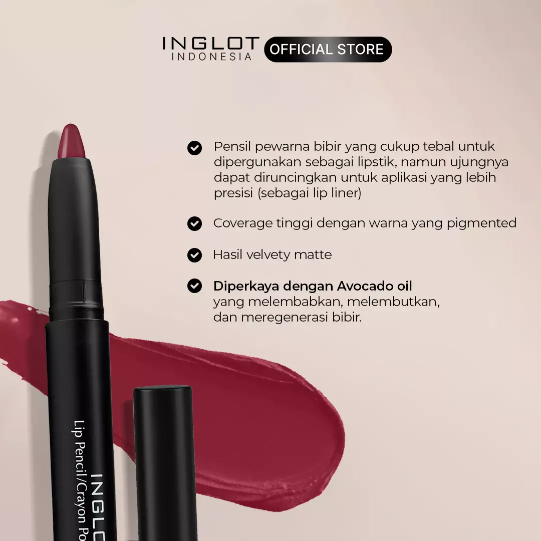 AMC LIP PENCIL WITH SHARPENER 34