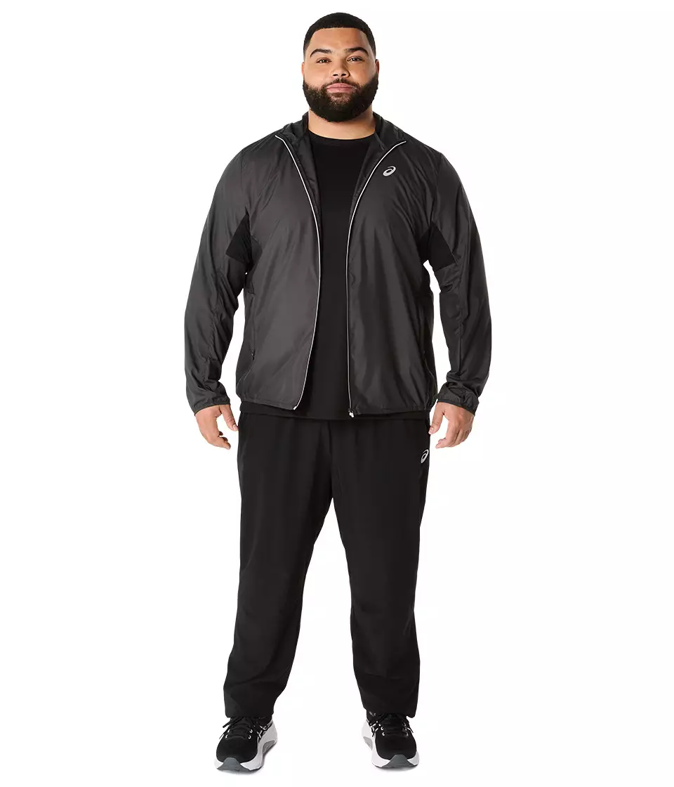 ASICS Men Silver Woven Pant-2011D229.001