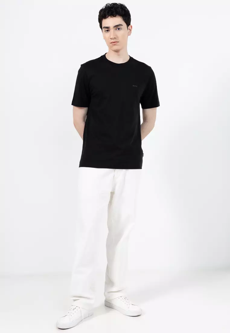 Logo Cotton Jersey T-Shirt - BOSS Mainline