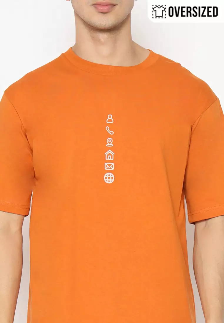 RBJ T-Shirt Cotton Combed Oversized Pria 2079250221