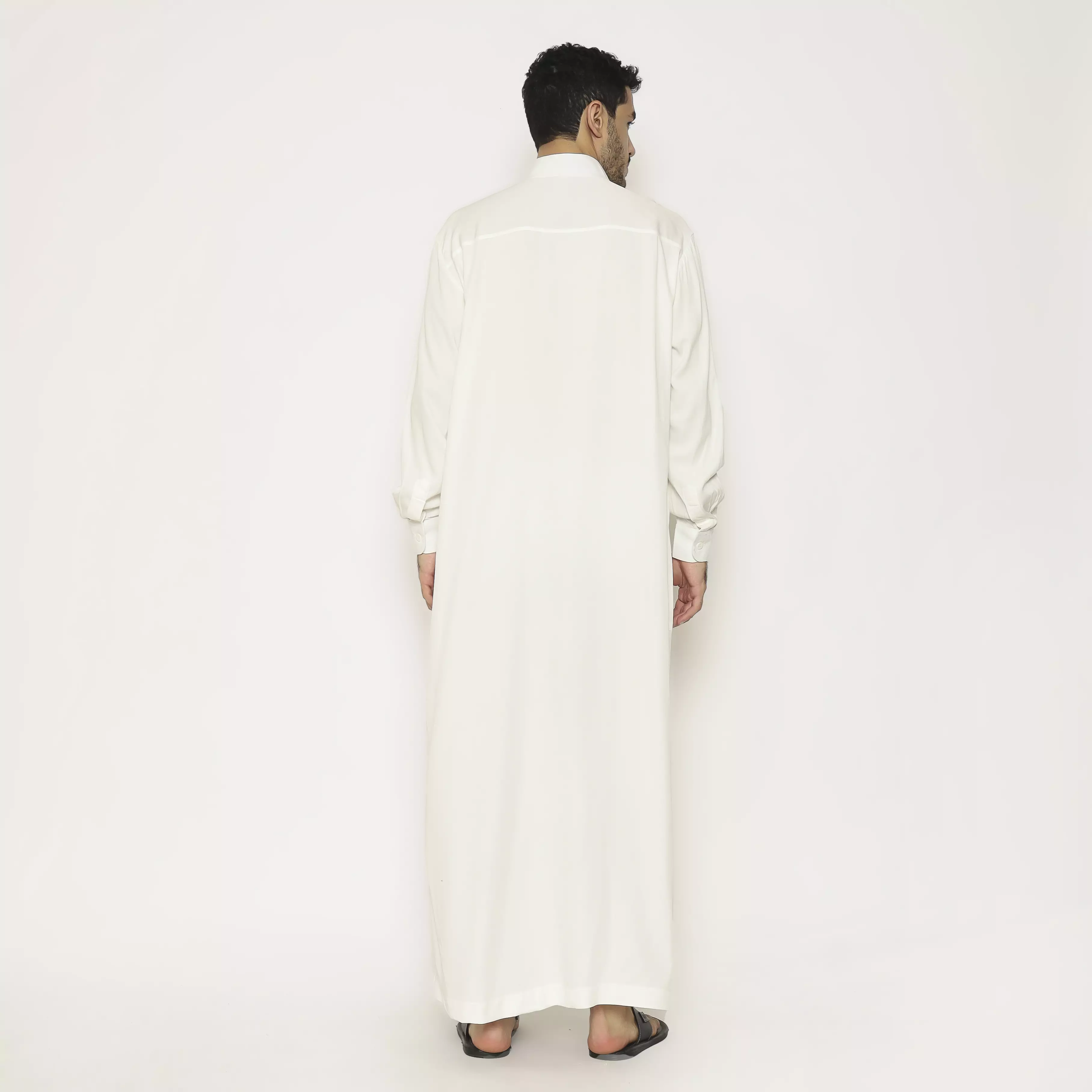 Gamis Pria 09 White BW