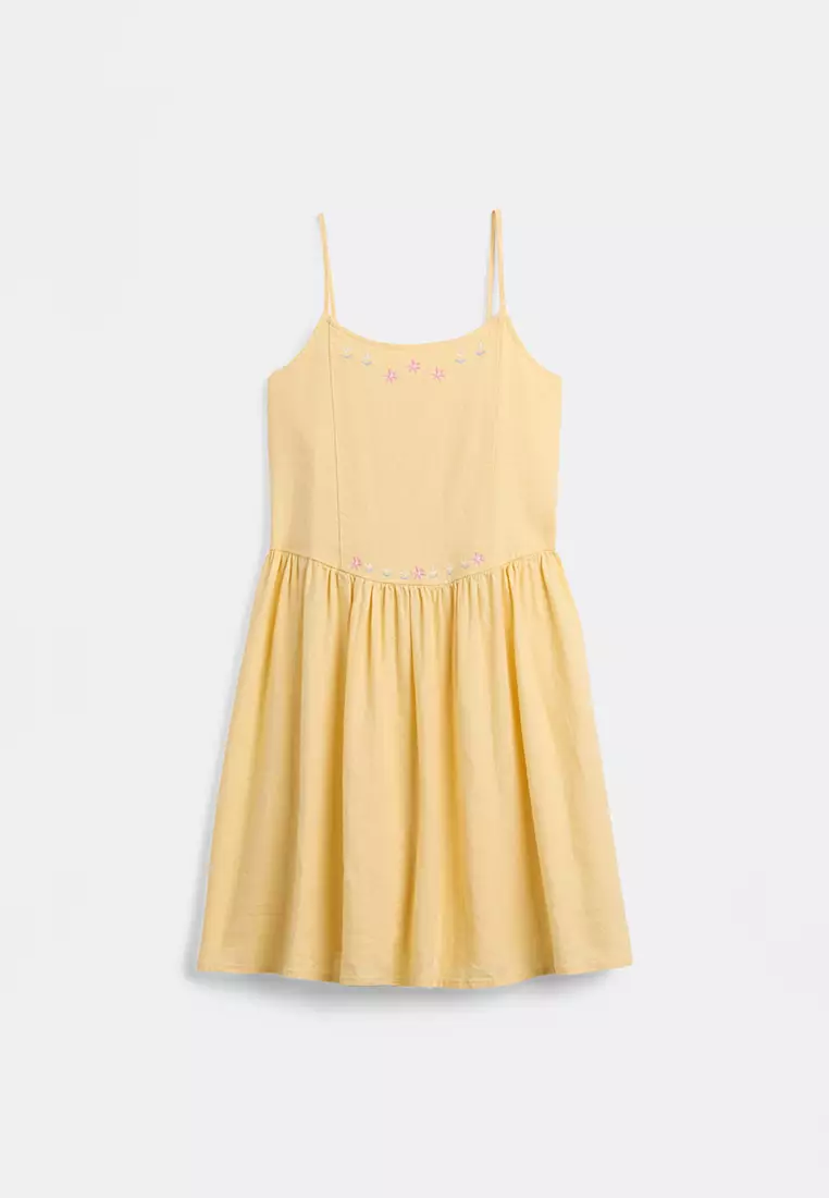 gap gold dress Rachel Riley for Eloise: Exclusive Foil Star Dress 8 main image 1