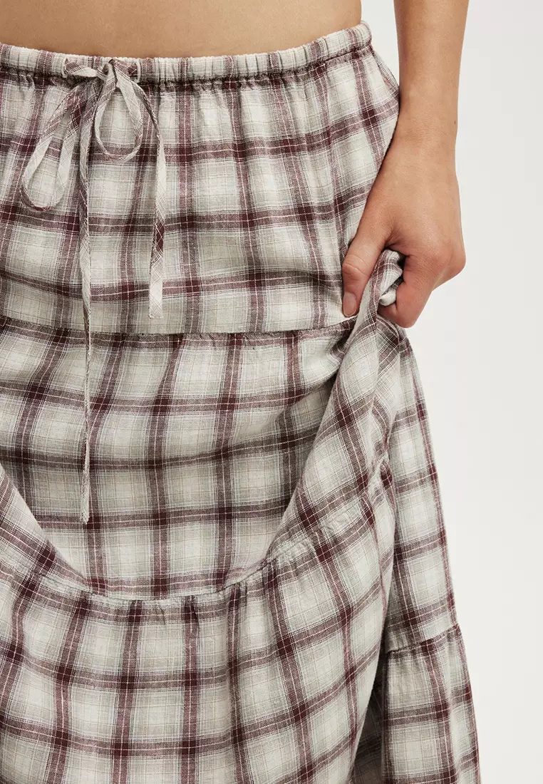 Haven Multi Tiered Maxi Skirt