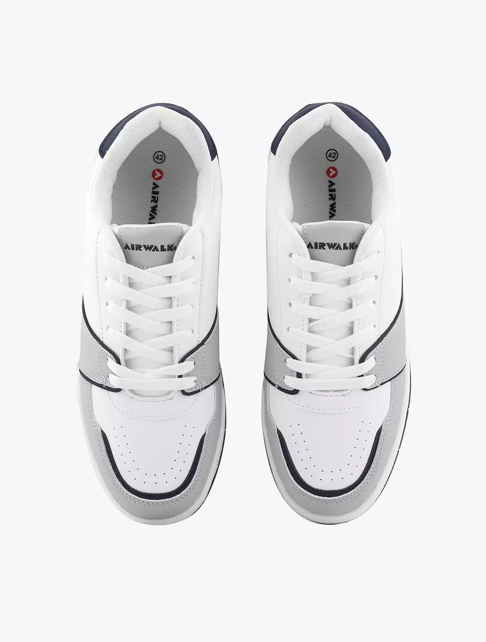 Payless Airwalk Mens Martin Sneakers - White/Blue_09