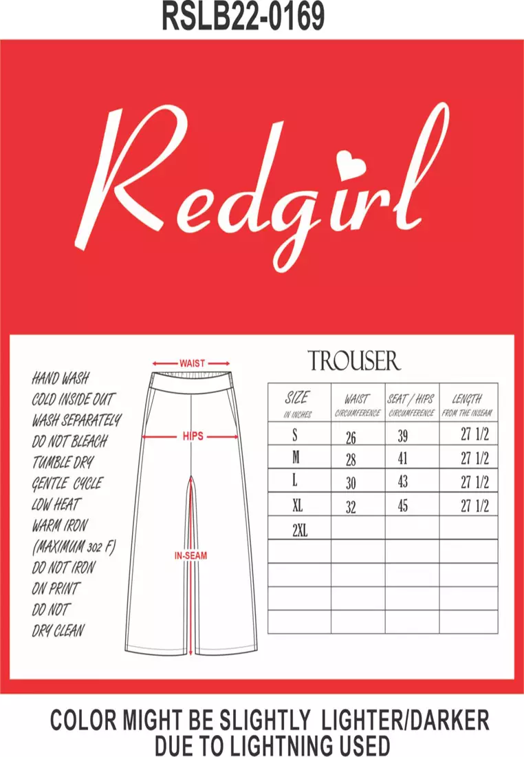 Colored Trouser Pants