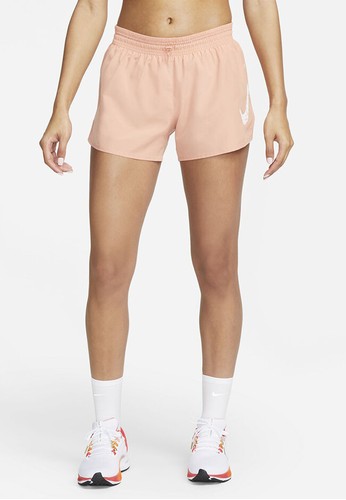 womens peach nike shorts