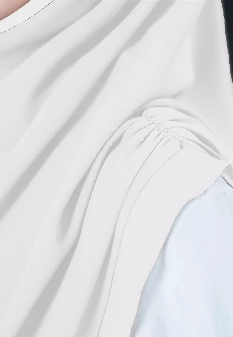 HIJAB INSTAN IRISH - BROKEN WHITE