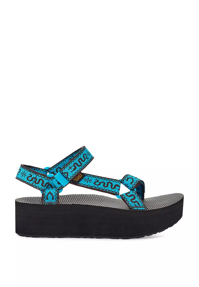 Buy Teva Teva Women's Flatform Universal Sandal - Bandana Aquarius