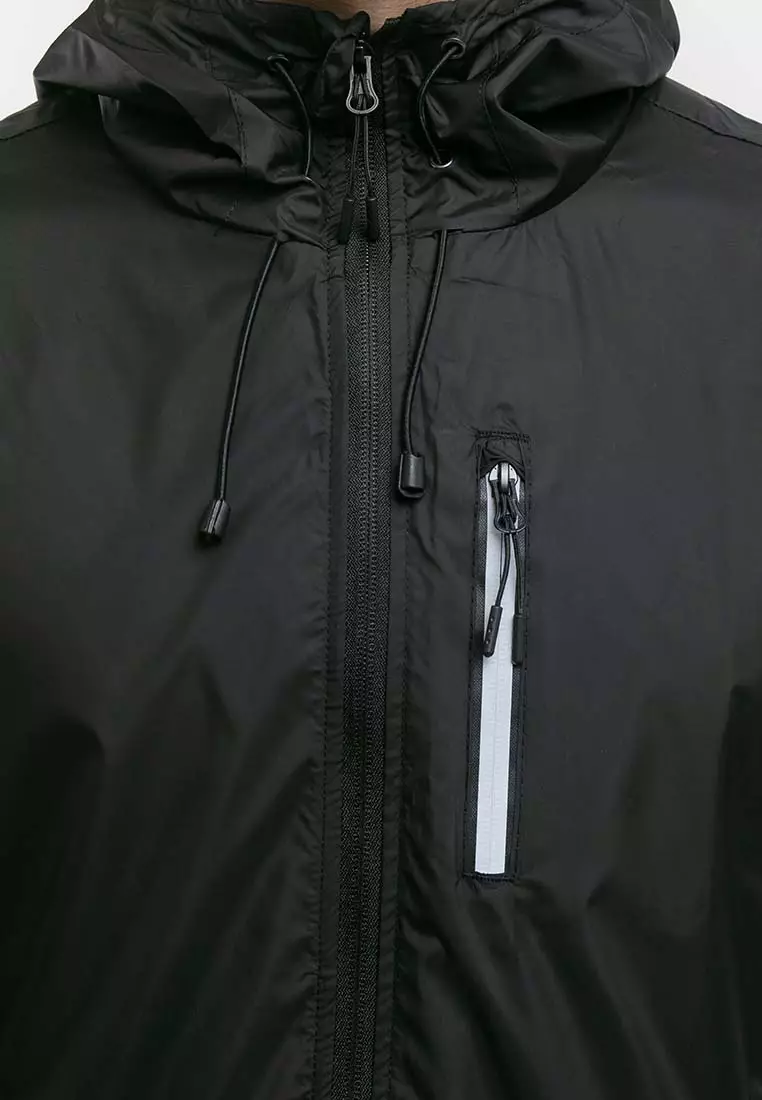 Forest Windbreaker Water Repellent Jacket - 30361-01Black