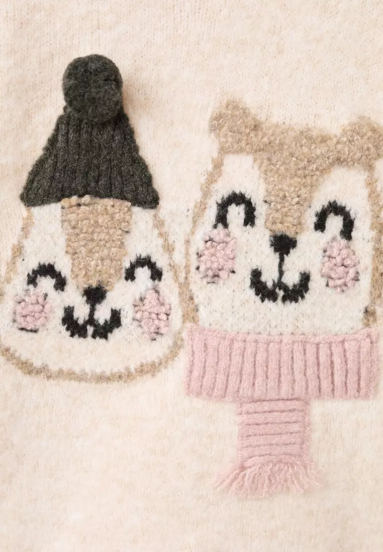 Knit Embroidered Sweater