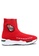 House of Avenues red Ladies Be 100% You Sock High-top Sneaker 4486 Red 34BB4SH7536E80GS_1