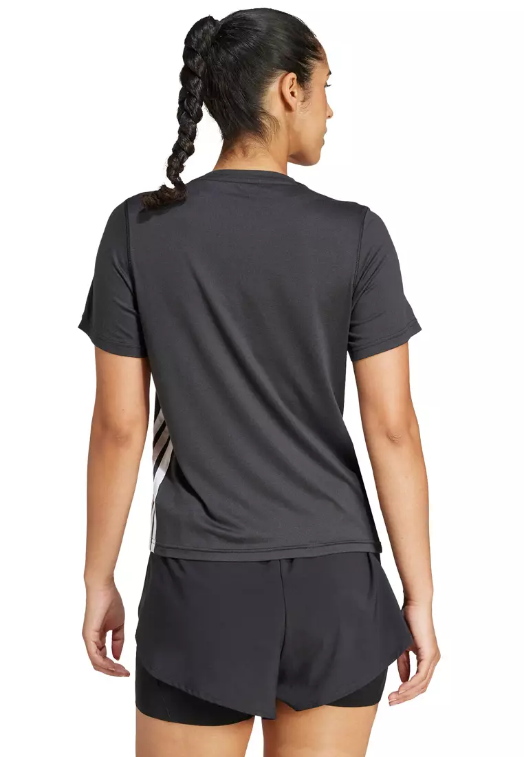 Train Essentials 3-Stripes Workout T-Shirt