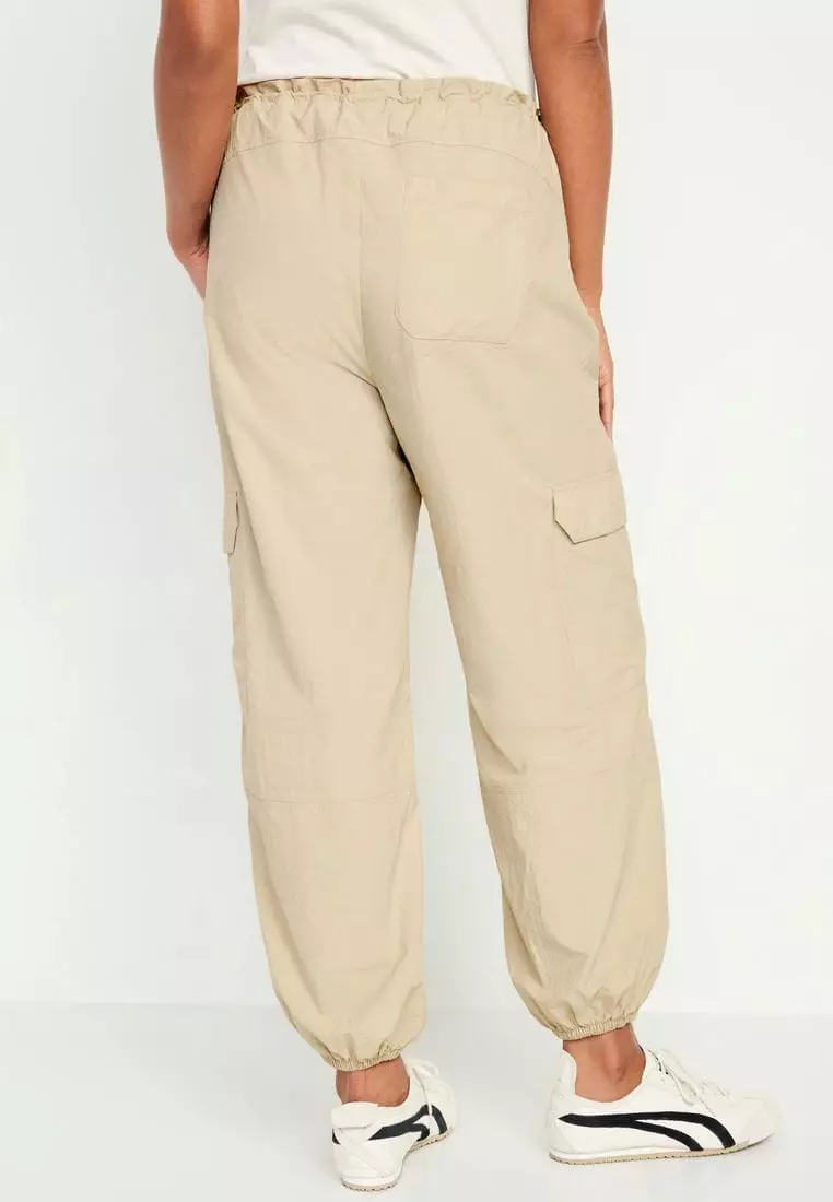 Mid-Rise Cargo Performance Pants for Women