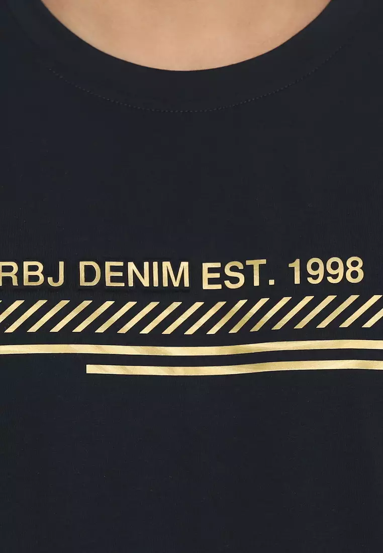 RBJ T-Shirt Cotton Spandex Pria 2482370601