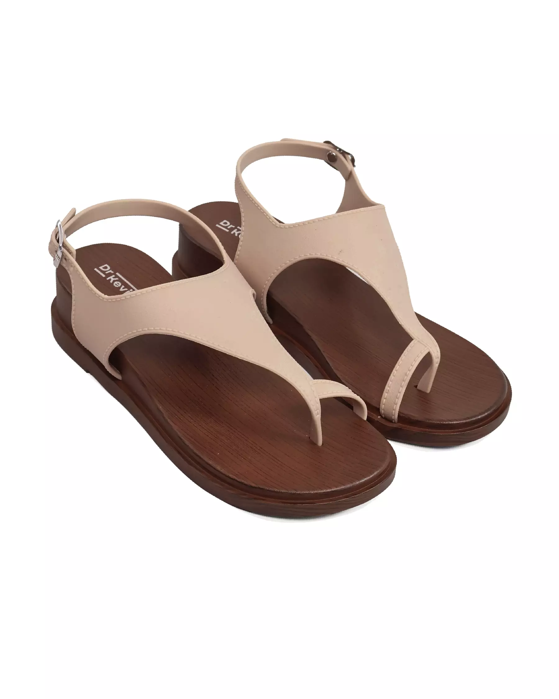 Dr. Kevin Sepatu Sandal Wanita Hak Rata Wedge Sling Back Flat Sandals 561-112