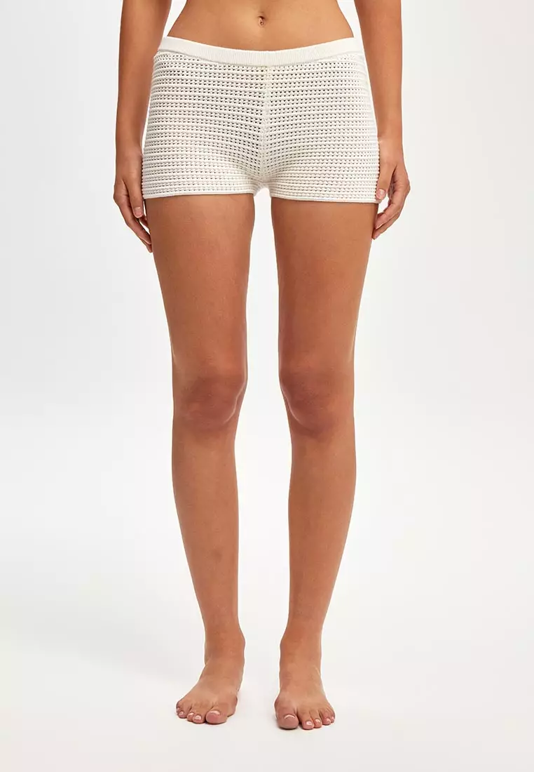 Lenni Knit Mini Shorts