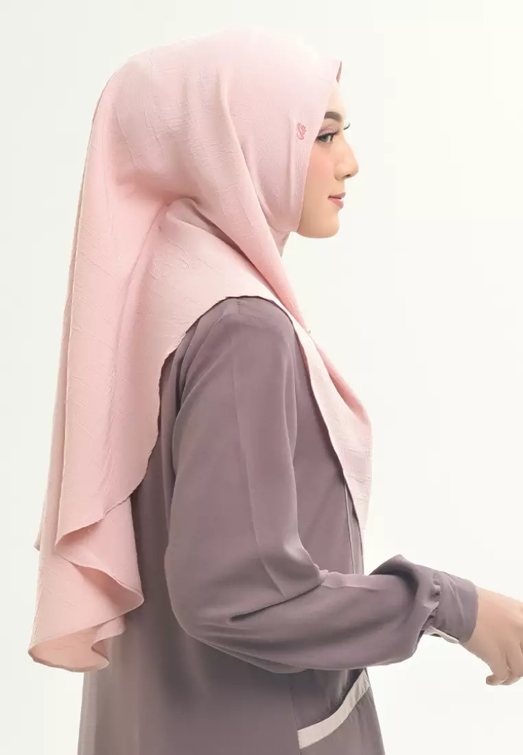 Rabbani - Kerudung Instan Dewasa Hino Baby Pink L