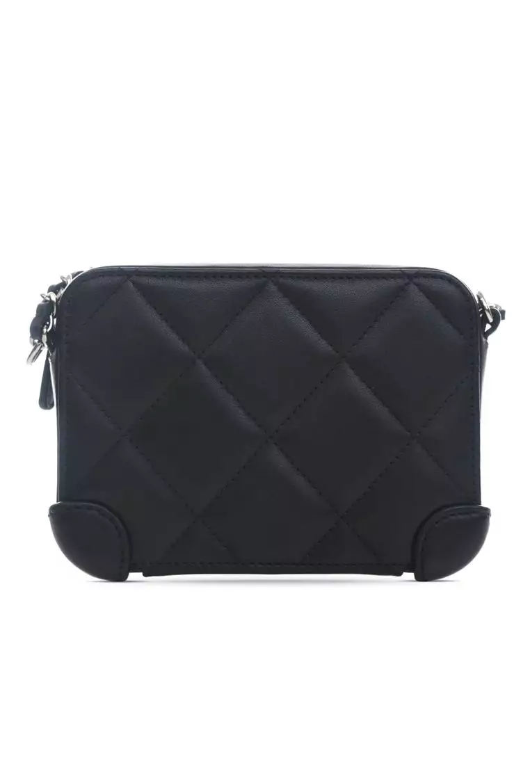 Pre-Loved Chanel Mini Quilted Lambskin Covered Cc Camera Bag