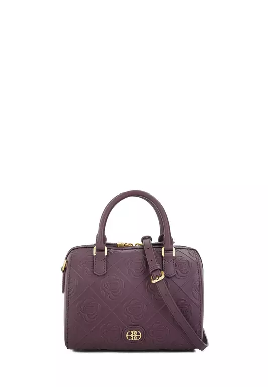 Magenta Purple Rois Satchel Bag