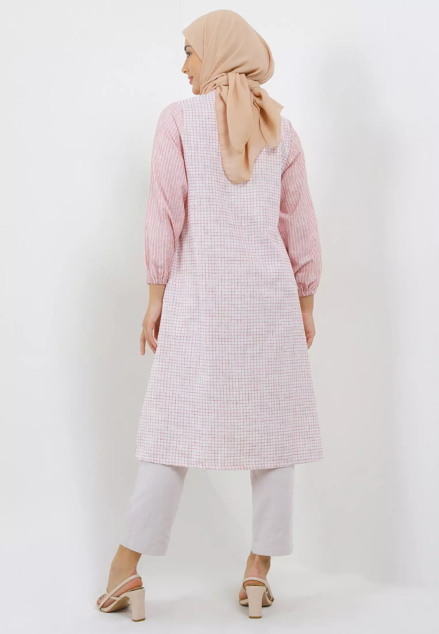 MFMW Mahlini Midi Dress Red Motif Salur