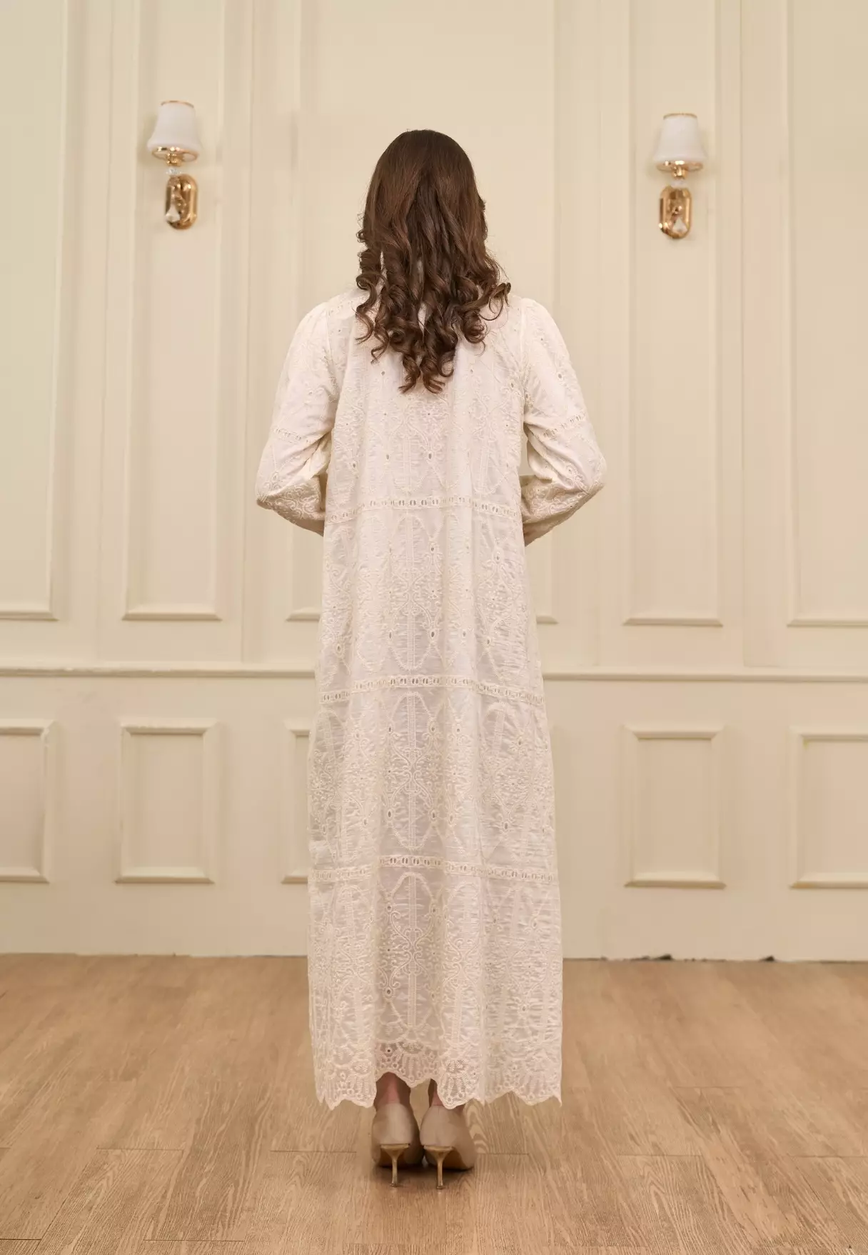 Saffiya Dress - Ivory
