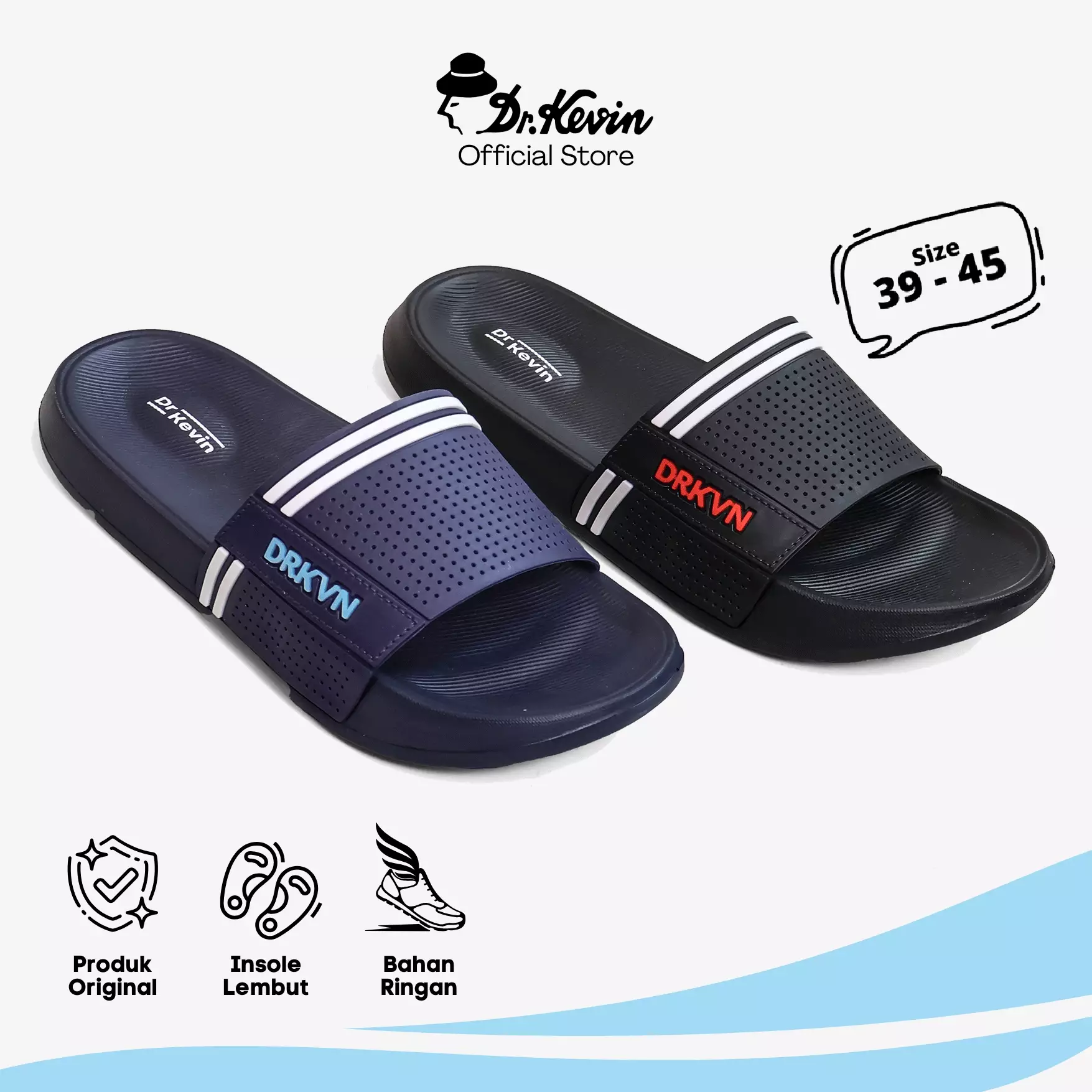 Dr. Kevin Sandal Selop Pria Kasual 871-119