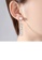 Glamorousky white Elegant and Fashion Geometric Leaf Rectangular Imitation Pearl Earrings with Cubic Zirconia 809F6AC607E358GS_4