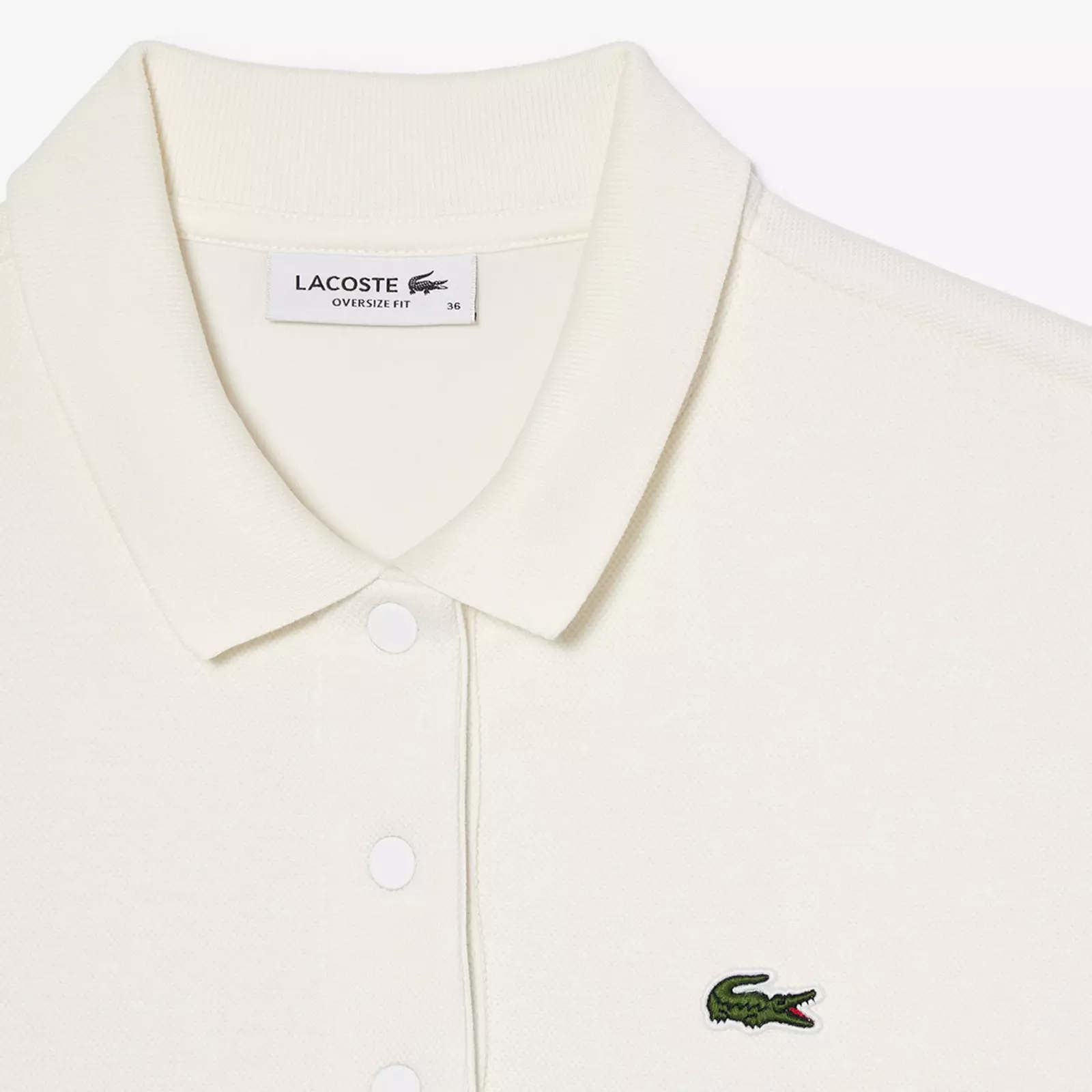 Oversized Piqué Polo Shirt