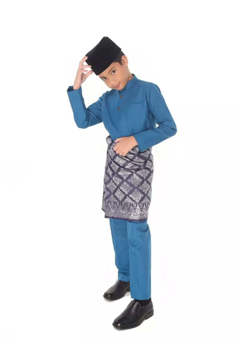 Baju Melayu Moden Cekak Musang for Kids