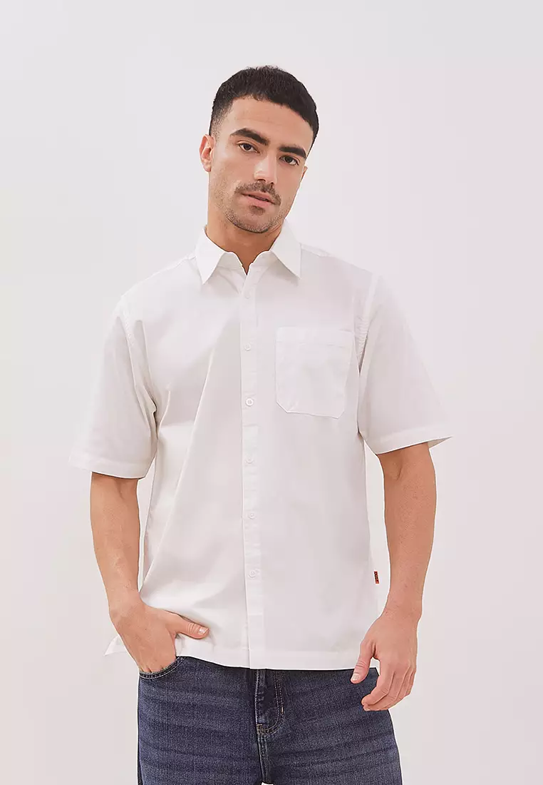 DUST Kemeja Niro Putih (DM.1445)