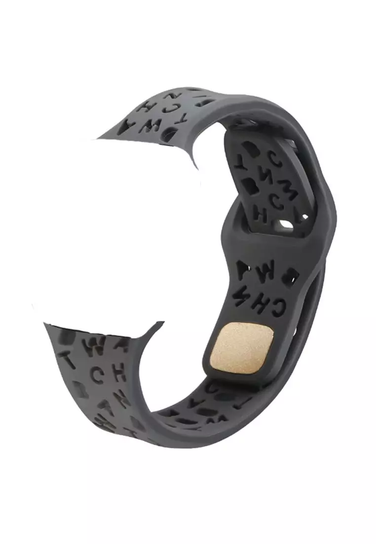 Dark grey clearance apple watch band