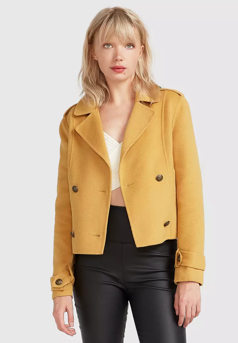 Buy Belle Bloom Better Off Military Peacoat 2024 Online ZALORA