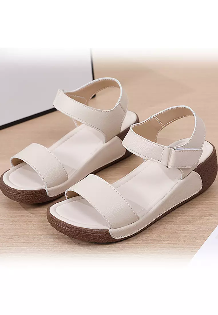 Buy Twenty Eight Shoes VANSA Stylish Leather Platform Sandals VSW