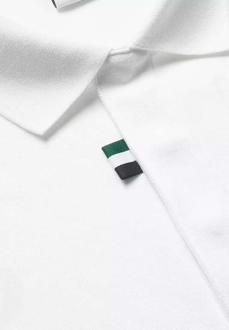 MEN'S ALL-OVER K-SWISS LOGO POLO SHIRT