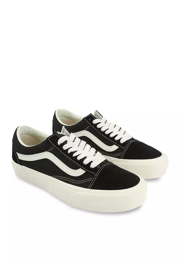 Black on sale vans zalora