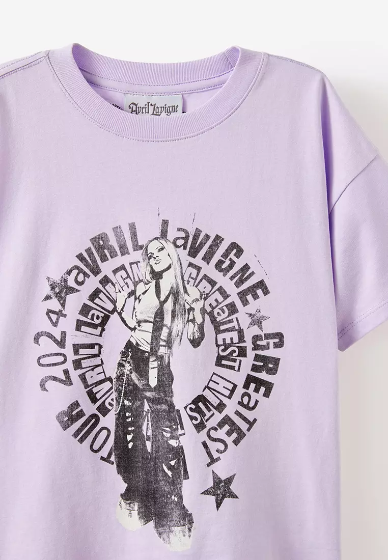 Licensed Drop Shoulder Short Sleeve Tee