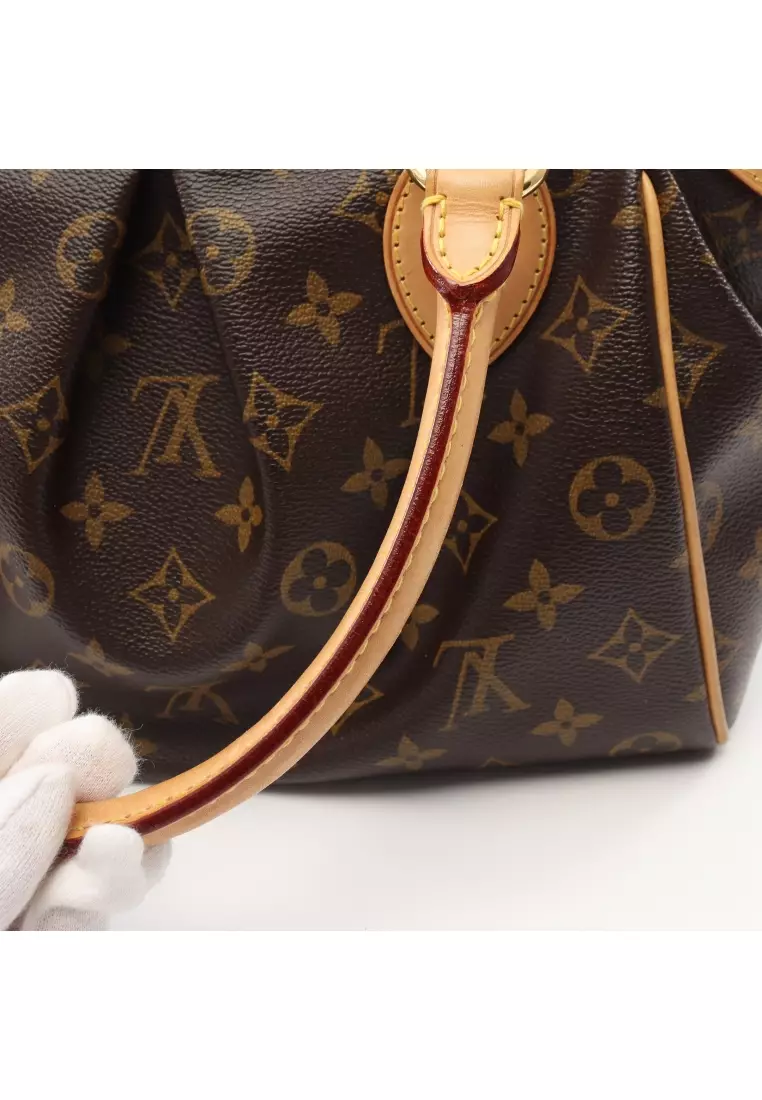 Buy Louis Vuitton Pre-loved LOUIS VUITTON Tivoli PM monogram Handbag PVC  leather Brown Online