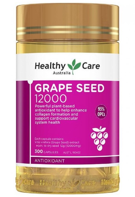 Healthy Care Care Grape Seed 葡萄籽膠囊 12000 300粒