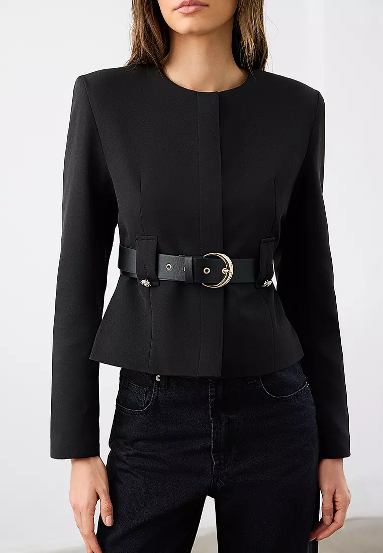 Fitted Blazer Jacket