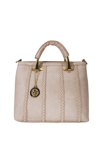 Buy Swiss Polo Ladies Handbag Swiss Polo Natalia Braided Design