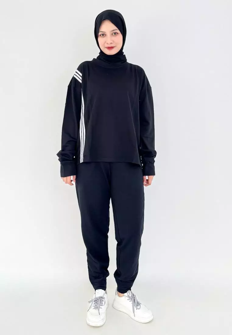 Sporty Set Amina (Setelan Training Olahraga Wanita) Fit M-XXL