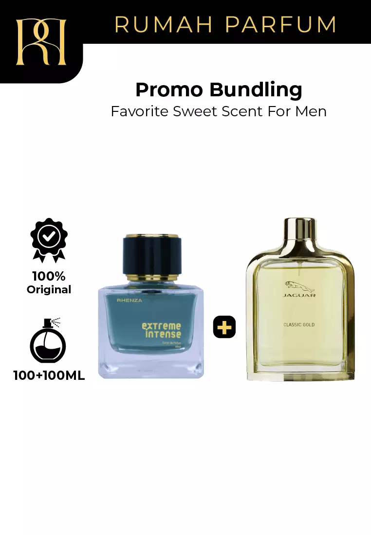 Jual Rhenza Promo Bundling Favorite Sweet Scent For Men Original 2023