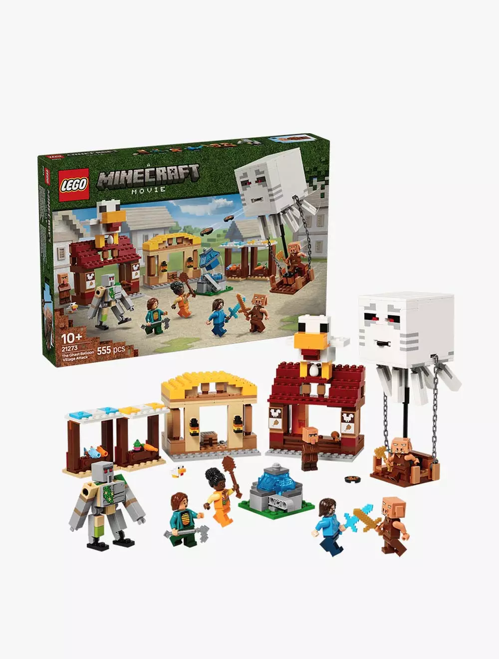 LEGO® Minecraft The Ghast Balloon Village Attack - 21273
