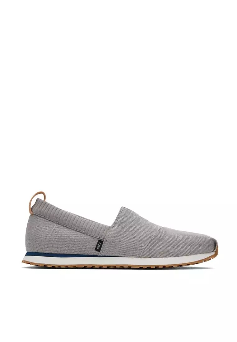 Discount on Toms  shoes - SKU: Sneakers Alpargata Resident Men - Drizzle Grey Heritage Canvas